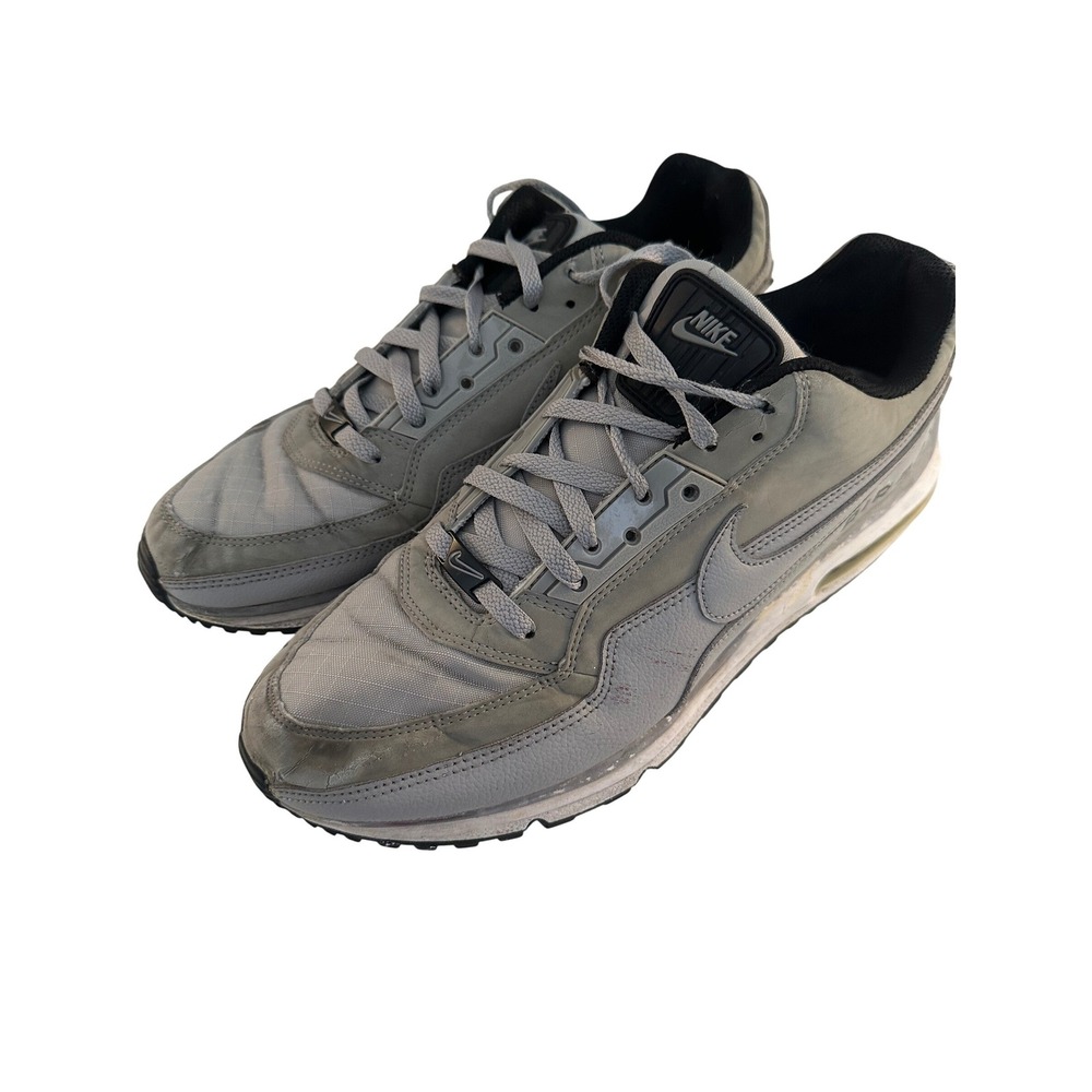 Nike Air Max Men's LTD 3 Sneakers Grey Fair Visible Air Cushioning Low Top Sz 11